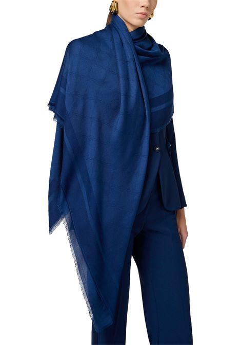 Foulard Elisabetta Franchi donna SC03F51E2DC8 blu royal ELISABETTA FRANCHI | Foulard | SC03F51E2DC8